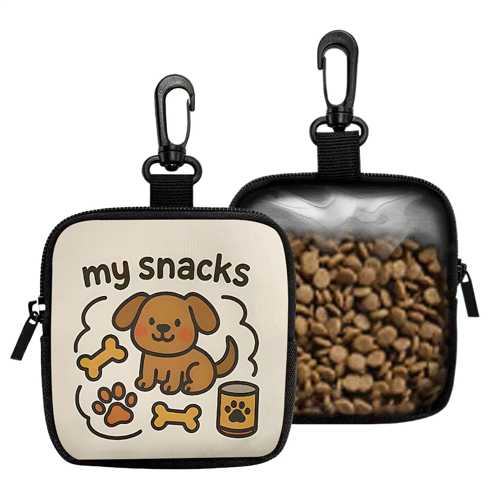Food Snacks For Hiking - 강아지 간식 파우치 휴대용 사료 보관