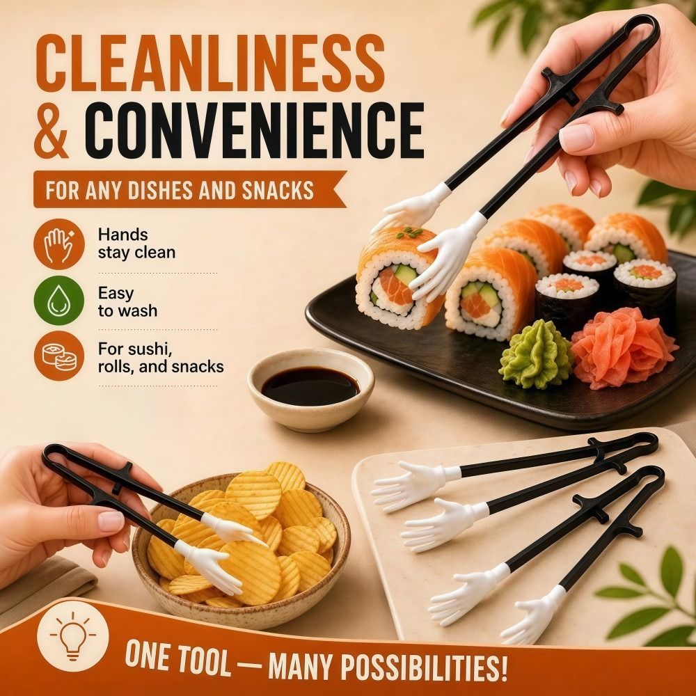 Food Snacks Game - 창의적인 재사용 가능한 손가락 간식 젓가락
