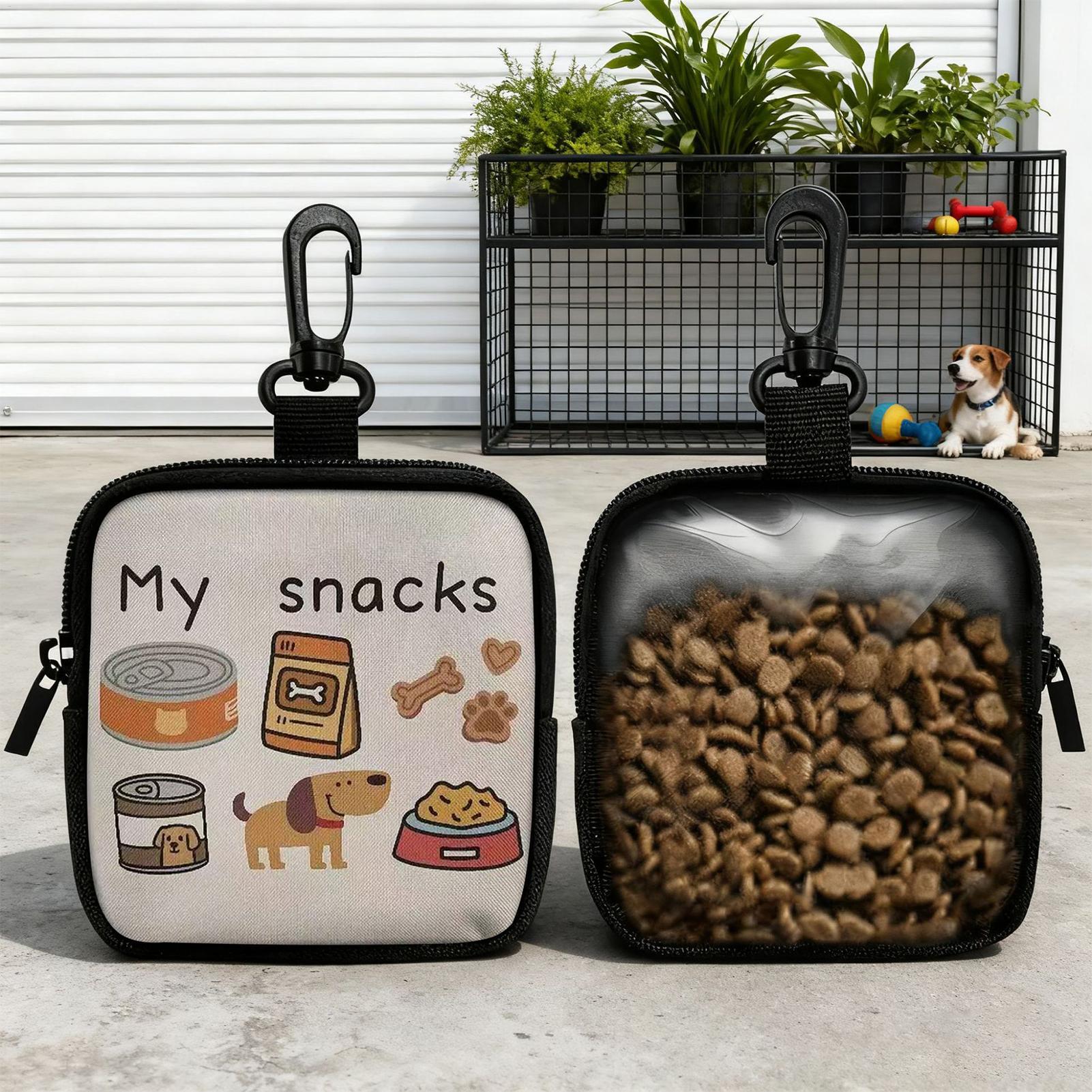 Food Snacks For Hiking - 강아지 간식 파우치 휴대용 음식 저장
