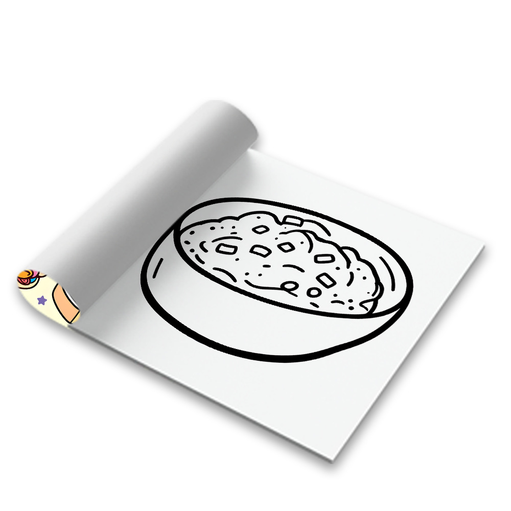 Food Snacks Coloring Book - 음식, 음료 및 과자 대담하고 쉬운