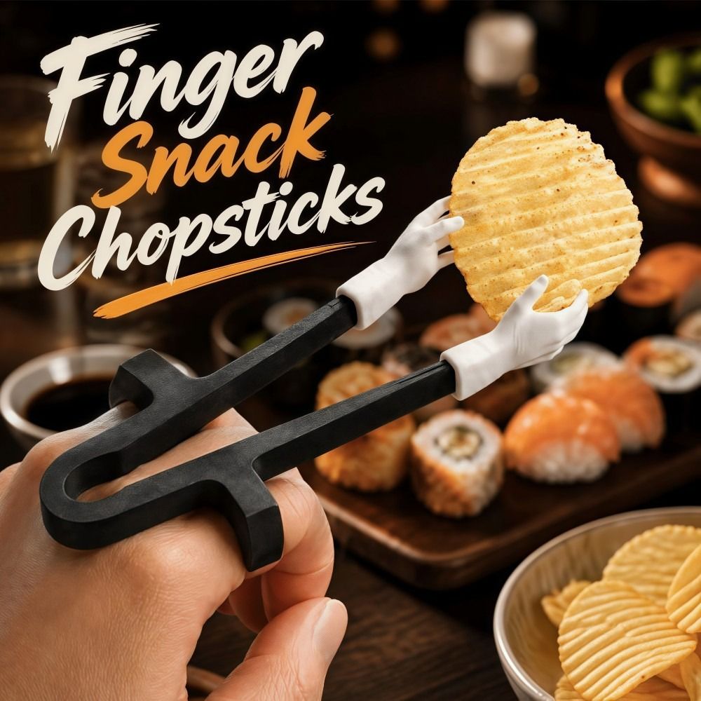 Food Snacks Game - 재미있는 재사용 가능한 손가락 스낵 젓가락