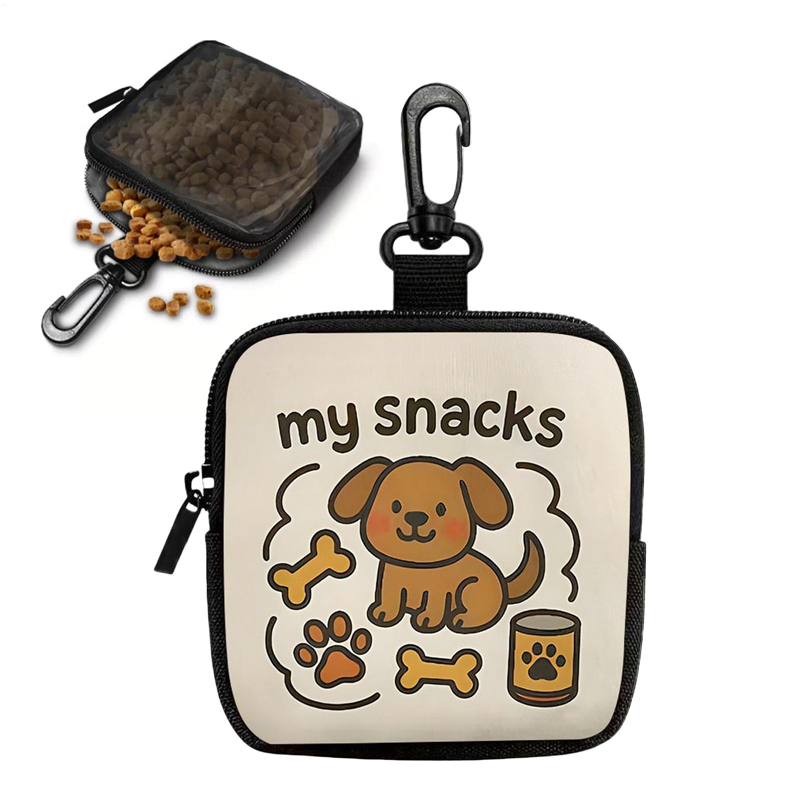 강아지 간식 파우치 휴대용 사료 보관 디스펜서 애완견  - Food Snacks For Hiking 리뷰 및 가격