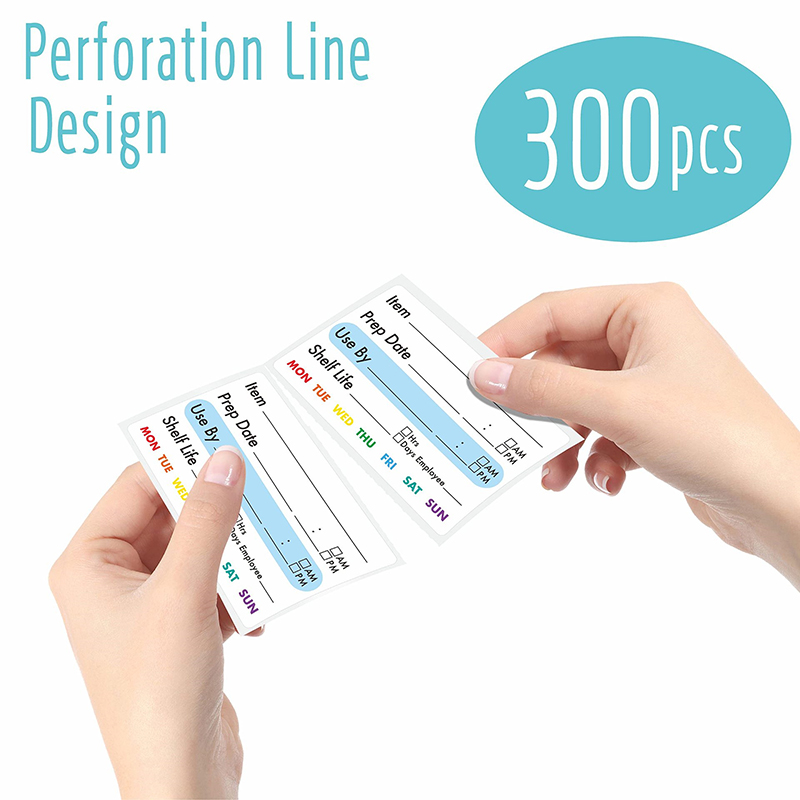 ^300Pcs/Roll 주방 날짜 식품 스티커 라벨 문 - Food Snacks Label 리뷰 및 가격