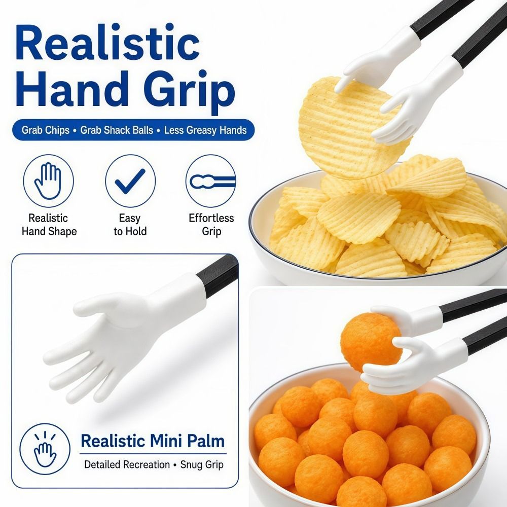 재사용 가능한 손가락 간식 젓가락 PLA 경량 손가락  - Food Snacks Game 리뷰 및 가격