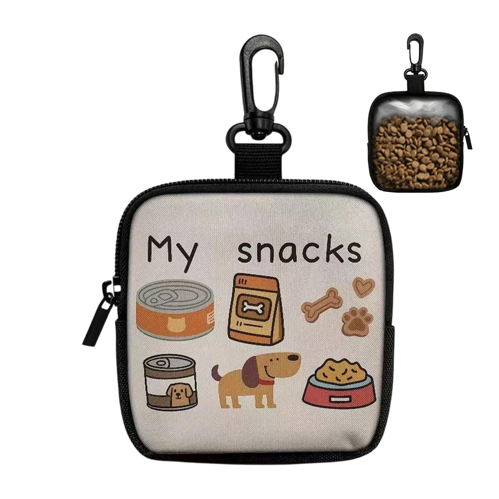 강아지 간식 파우치 휴대용 음식 저장 디스펜서 애완견  - Food Snacks For Hiking 리뷰 및 가격
