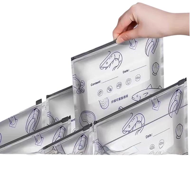 50Pcs 재사용 가능한 알루미늄 호일 식품 저장 가방 - Food Snacks Label 리뷰 및 가격