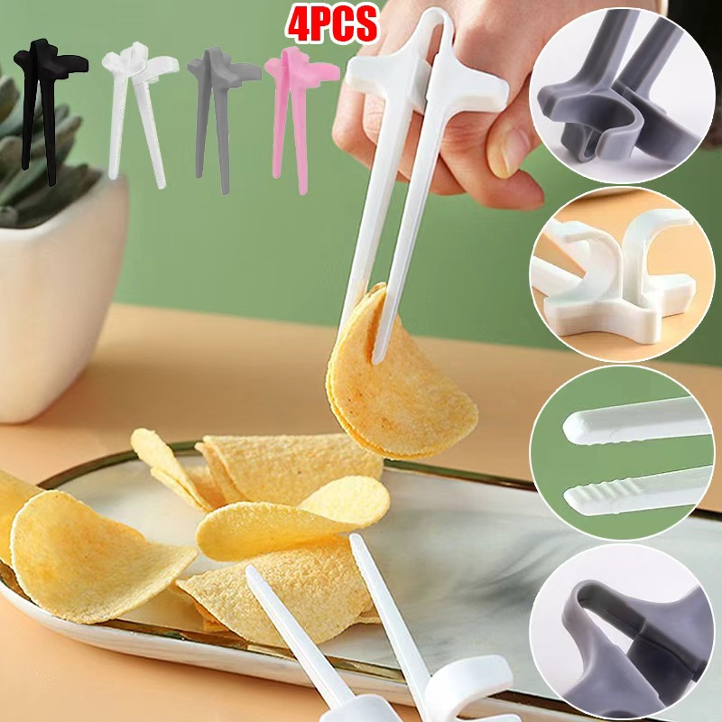 1PC 손가락 젓가락 게임 컨트롤러 스낵 클립 플라스틱 - Food Snacks Game 리뷰 및 가격